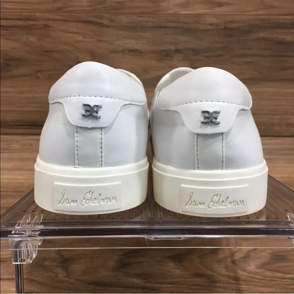 <SOLD>Sam Edelman Eda Woven Leather SlipOnSneakers - Picture 3 of 6
